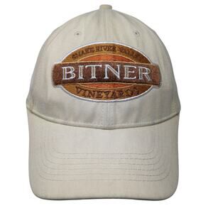 Snake River Valley Bitner Vineyards Baseball Cap Beige One Size Adjustable